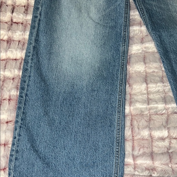 Old Navy Blue Flare Wide Leg Jeans Timeless Style - Picture 11 of 16